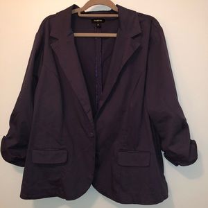 Torrid size 3 blue blazer